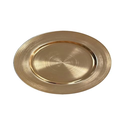 Ashland 8 Packs: 6 ct. (48 total) 13” Gold Chargers miniatura 3