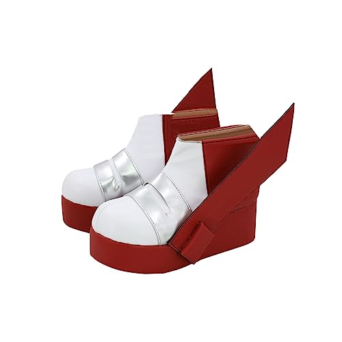 Construcción, Home Yuanplate USS Cleveland - Botas de cosplay para fiestas de Halloween y niñas, zapatos de plataforma blanca, Blanco, Female US 7/EU38