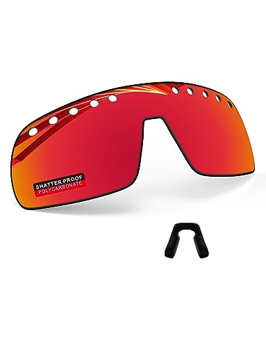 Image of PRO+ Polycarbonate Replacement Lenses & Nose Pads for Oakley Sutro Series Sunglass