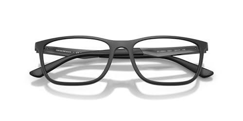Image of Emporio Armani Mens EA3280U Universal Fit Square Prescription Eyewear Frames