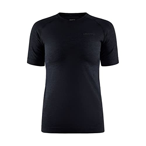T-shirt Craft Women's Core Dry Active Comfort SS W noir pour le sport quotidien