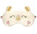 dressfan Carino 3D Soffice Animale Maschera per Gli Occhi Dormire Viaggio Cartone Eyeshade Animale Eyeshade Alpaca Eyeshade Cartone Maschera per Gli Occhi Bambini Adulti Donna Uomo
