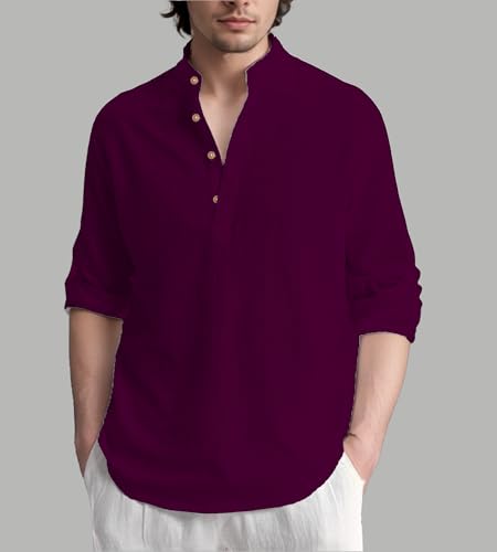 Image of Slim Fit Short Kurta for Men and Boys.(KRT BTN06, Navy Blue)