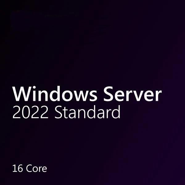 Image of SERVER 2022 STANDARD 64 BIT 16 CORE OEM DVD LICENCE PACK