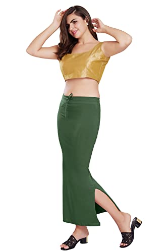 Image of RANI SAAHIBA Women's Stretchy Slim Fishcut Petticoat Cotton Shapewear