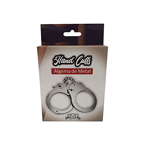 Algema Hard em Metal Resistente com correntes e chave