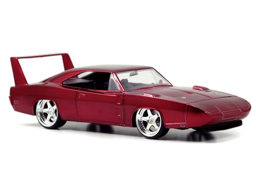 Auto a escala 1:24 Dodge Charger Daytona rojo miniatura 6