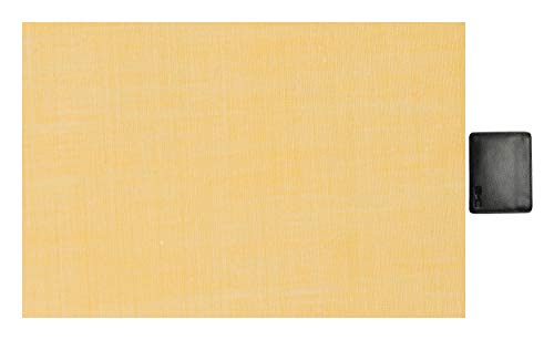 O-DEGREEArvind 0-Degree Men's Pure Cotton Unstitiched Fabric Length for Full or Half Shirt or Kurta - Full Sleeve i.e. 1.8 Meter Marzipan Biscuit