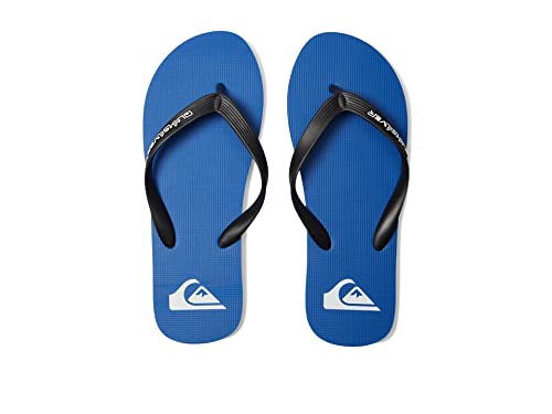 Quiksilver Molokai Core Tongs Homme en Caoutchouc Noir Grey