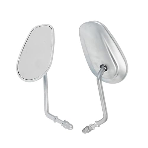 Espejo retrovisor para Harley Davidson Fat Boy FLSTF 1990 a 2017 lateral plata 1