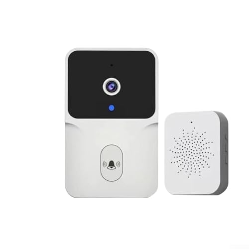 Sonnette vidéo intelligente WiFi sans fil pour KEMENT, interphone vidéo HD à distance avec contrôle par application Tuya
