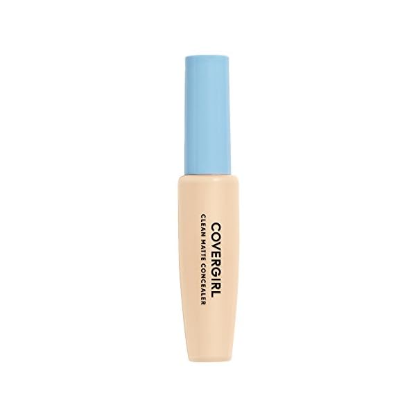 COVERGIRL-Ready-Set-Gorgeous-Fresh-Complexion-Concealer-Fair-105110-037-oz-Packaging-May-Vary COVERGIRL - Clean Matte Concealer, Oil-Free, Lightweight Formula, Blendable, Natural-Looking Coverage, 100% Cruelty-Free
