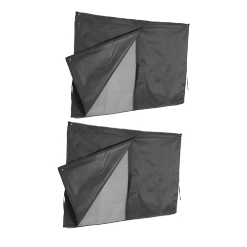 CIYODO 2 Piezas Cortinas para Ventanas de Coche con Protección UV y Aislamiento Térmico Doble Capa Cortinas de Privacidad para Automóvil Compatibles con Múltiples Año para Aparcamiento y