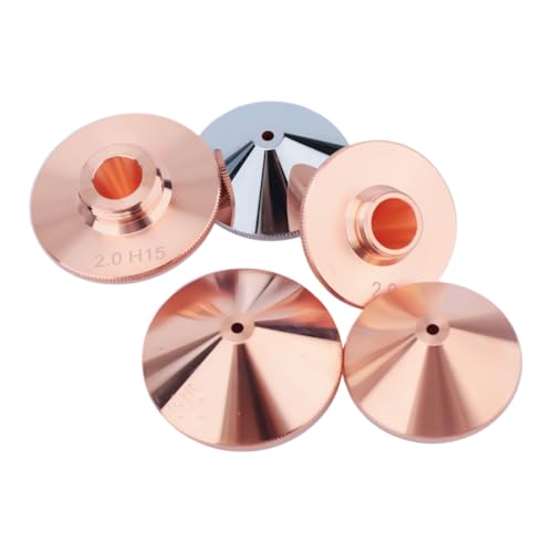 AXRAYSER Laser Cutting Nozzle D28 M11 H11/15mm Laser Nozzles Fiber Cutting Machine Double/Single for Raytools Precitec WSX HSG Bodor HANS (D28 M11 H15 Single, Caliber:1.8mm)
