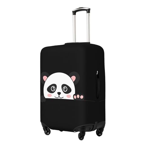 Cute Panda Travel Luggage Cover Suitcase Protector Bag,Dust-Proof Fits 18-32 Inch Luggage,Baggage Covers For Kid And Adult,Medium2