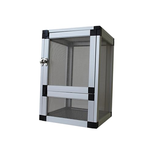 Habitat pour reptiles confortable avec porte et structure légère - 2