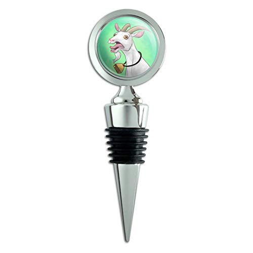 Screaming Goat Wine Bottle Stopper