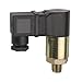 Gems PS76-30-4MGZ-A-FLS18 Series PS76 Cylindrical Pressure Switch, SPST N.O. Circuit, 150-650 psi Range, 1/4" BSPM Steel Fitting, 18" Flying Leads with Tubing (Pack of 5)