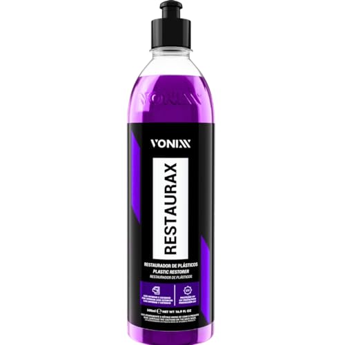 Restaurador Renovador Vonixx para Plásticos e Borrachas Internos e Externos