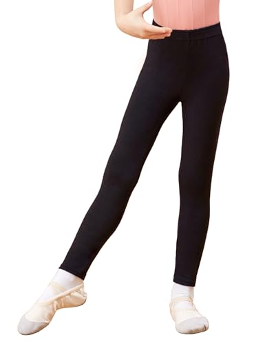 LingTing Black Dance Pants High Waisted Baggy Soft Wide Leg Trousers