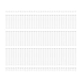 shamjina Thermal Glue Strips Hot Melt Adhesion Hot Melt Resin Strips Home Thermal Binding for Book Binder DIY Projects Cards Pictures, 40Pcs 28.5x0.3cm