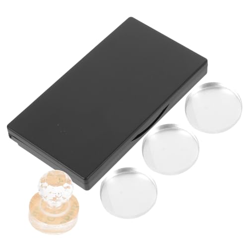 PLAFOPE Empty Makeup Palette Round Eyeshadow Pans Portable Storage Tray for Travel Makeup Organizer for Women