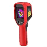 Pumixiy UTi120S Termocamera a infrarossi portatile con precisione di 0,1 °C, display LCD da 2,4 pollici e resistenza alle cadute fino a 2 metri per produzione elettronica e assistenza sanitaria