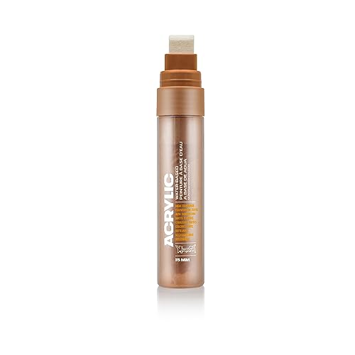 Marcador base agua Montana acrílico 15mm rotulador pintura shock marrón ligero