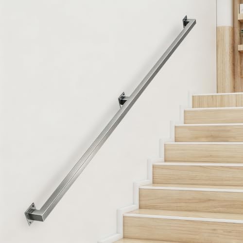 Barre d'appui murale 5m pour rampe d'escalier sécurisée de loft - 2