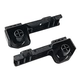 1 Pair of Direct Replacement Roof Air Deflectors Compatible with Land Rover Defender L663 Replace LR137034