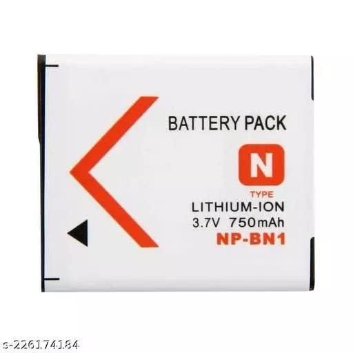 Digiplus BN1 Rechargeable Litium-ion Camera Battery Pack for Sony Camera Charger Camera Battery Charger (Silver)