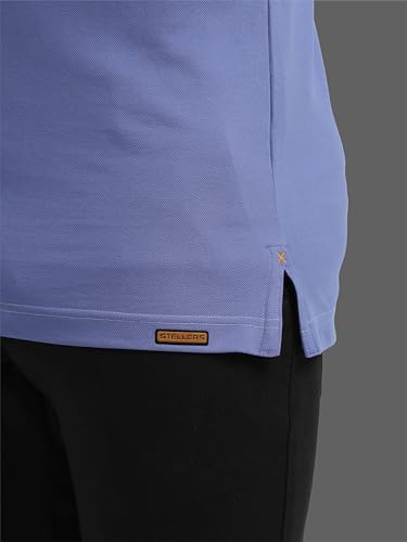Image of STELLERS Men's Premium Softberry Pique Polo T-Shirt | Feather Touch Feel |Regular Fit| Odour Resistant| Anti-Static| Wrinkle Free | Quick Dry | Stretchable | Lightweight | Sweat-Proof