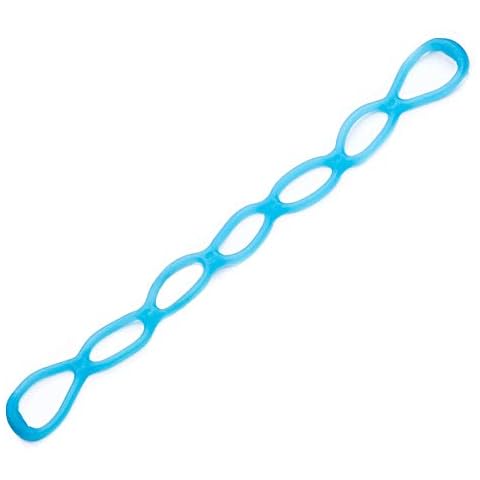 Walk at Home Resistance Bands 7 Ring Adjustable Resistance Bands for Working Out Home Workout Walking Exercise Workout Bands Fitness Program Exercise Bands Stretch Bands for Recovery, Blue Cover