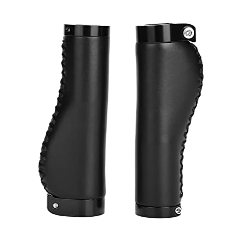 Leder Fahrradgriffe Auf Verriegelung PU Fahrrad Lenkergriffe Fahrradgriff Lenkerende Halten Griffe Cover