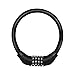 antivol velo cadenas velo anti vol code à 4 chiffres antivol pour vélos, VTT, scooters, trotinette,motos, vélos électriques (noir)