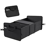 Sposuit Auto Lagerung Kofferraum Organizer Zusammenklappbarer mit Kühler für Kühl, Warm und Frisch Halten , Große Kofferraum Organizer für Auto, SUV, Limousine, Jeep