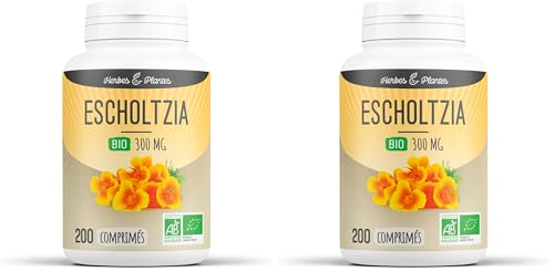Escholtzia Bio 200 comprimés pour apaiser l'esprit la nuit