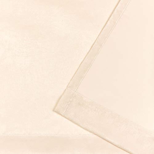 Exclusive Home Bari Light Filtering Spiral Loop Tab Top Curtain Panels, 54"X84", Champagne, Set Of 2 #TOP3