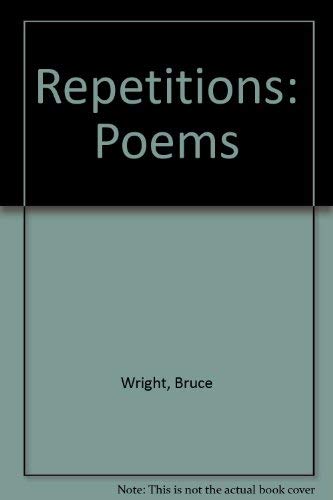 Repetitions: Poems 0893882070 Book Cover