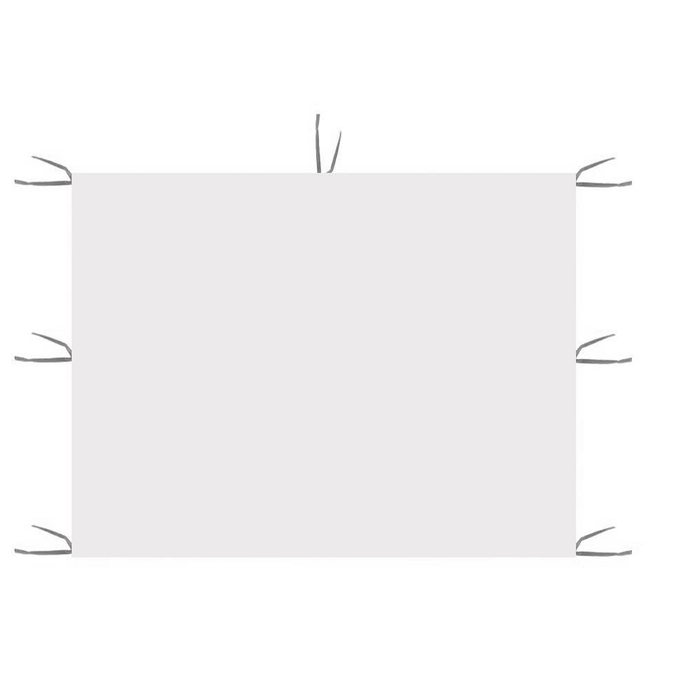 Instant Canopy Tent Sidewall for 10x10 feet Pop Up Canopy Gazebo, Pack of 3 (White)