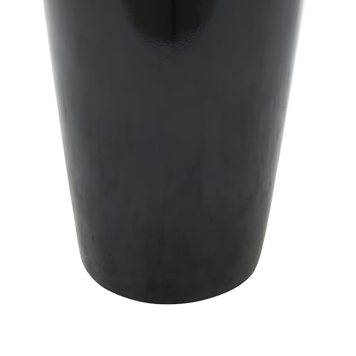 Deco 79 Fiberglass Decorative Vase Minimalistic Floor Centerpiece Vase, Flower Vase for Home Decoration 18" x 18" x 50", Black by Deco 79 - Image 4