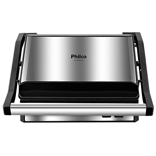 Grill e Sanduicheira 2 em 1 Inox PGR21PI Philco 220V glide