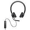 DELL WH3022 Kopfhörer, Schwarz, Circumaural