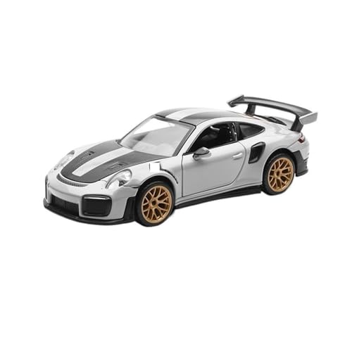 Modèle Réduit de Voiture Porsche 911 GT2 RS Échelle 1:32 Cadeau Idéal pour Passionné de Sportive