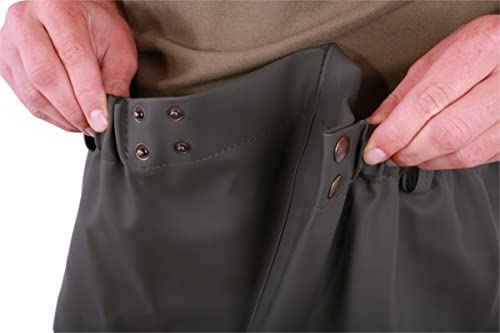 PROS SBP03 Pantalon de pêche imperméable - Pantalon de pêche - Couleur olive