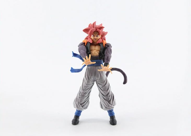 Image of Awestuffs Goku Super Saiyan Large Action Figure Limited Edition Figure Manga Toy Collectible (Goku Super Saiyan IV)