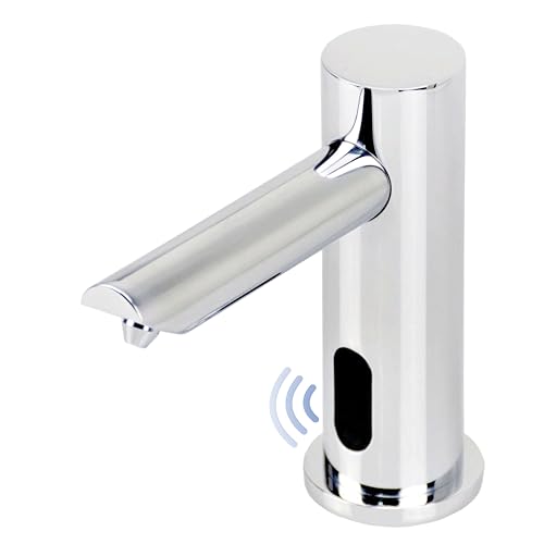 MAC Faucets PYOS-60 Modern Automatic Soap Dispenser – Touchless | Solid Brass | Adjustable Soap Flow | Battery-Powered