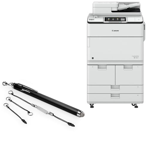 BoxWave Stylus Pen Compatible with Canon imageRUNNER Advance DX 8905i - EverTouch Capacitive Stylus, Fiber Tip Capacitive Stylus Pen - Jet Black