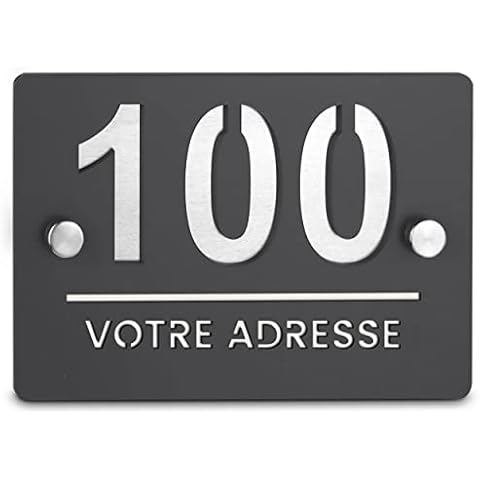 Plaque numéro maison IDEEVECTO Cover