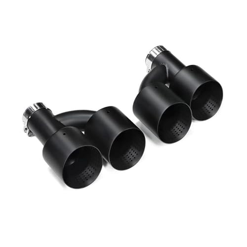Tuyau d'échappement Golf 7 GTI embout universel 60mm 63mm mat 114mm